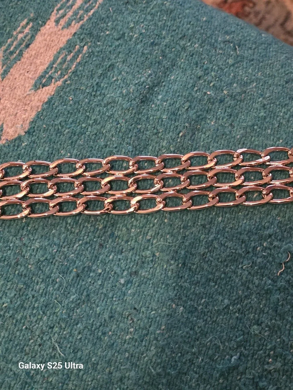 Vintage Y2K Silver Chain Belt Add a touch of 2000s Grunge Glam EUC